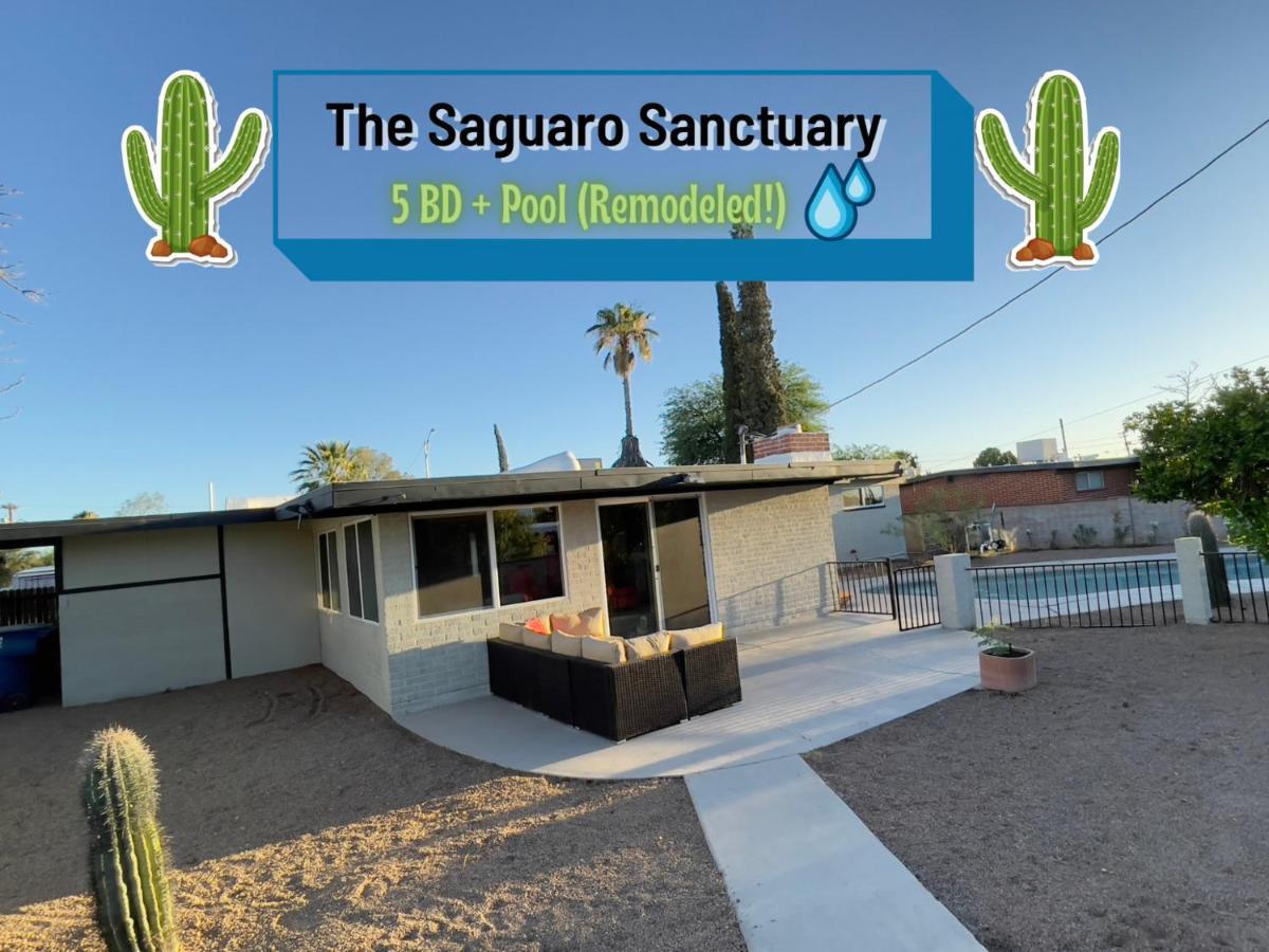 Private Home - Heated Pool, Billiards, Darts, Foosball, Fireplace, 5 Smart Tvs, Bbq, Cotton Bedding - The Saguaro Sanctuary, Pool Heat Optional توسن المظهر الخارجي الصورة